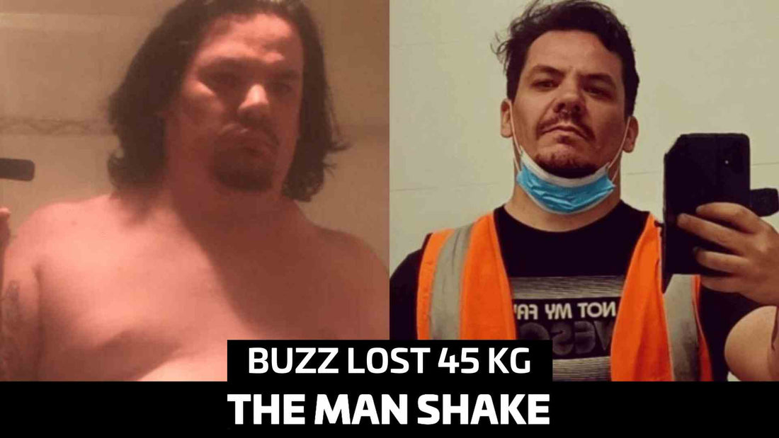 Buzz wanted to be there for his kids so he lost 45kg!