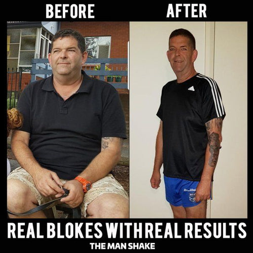 Flavio lost 19kg after the doctor told him he had to change.