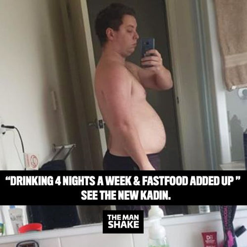 Kadin realised his confidence was crashing and had to change.