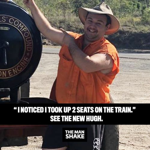 Hugh's Lightbulb Moment Led Him To Lose 36kg