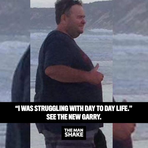 Updated: Garry has now lost 67kg!