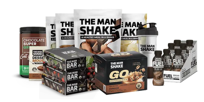 Meal Replacement Shakes for Men | The Man Shake
