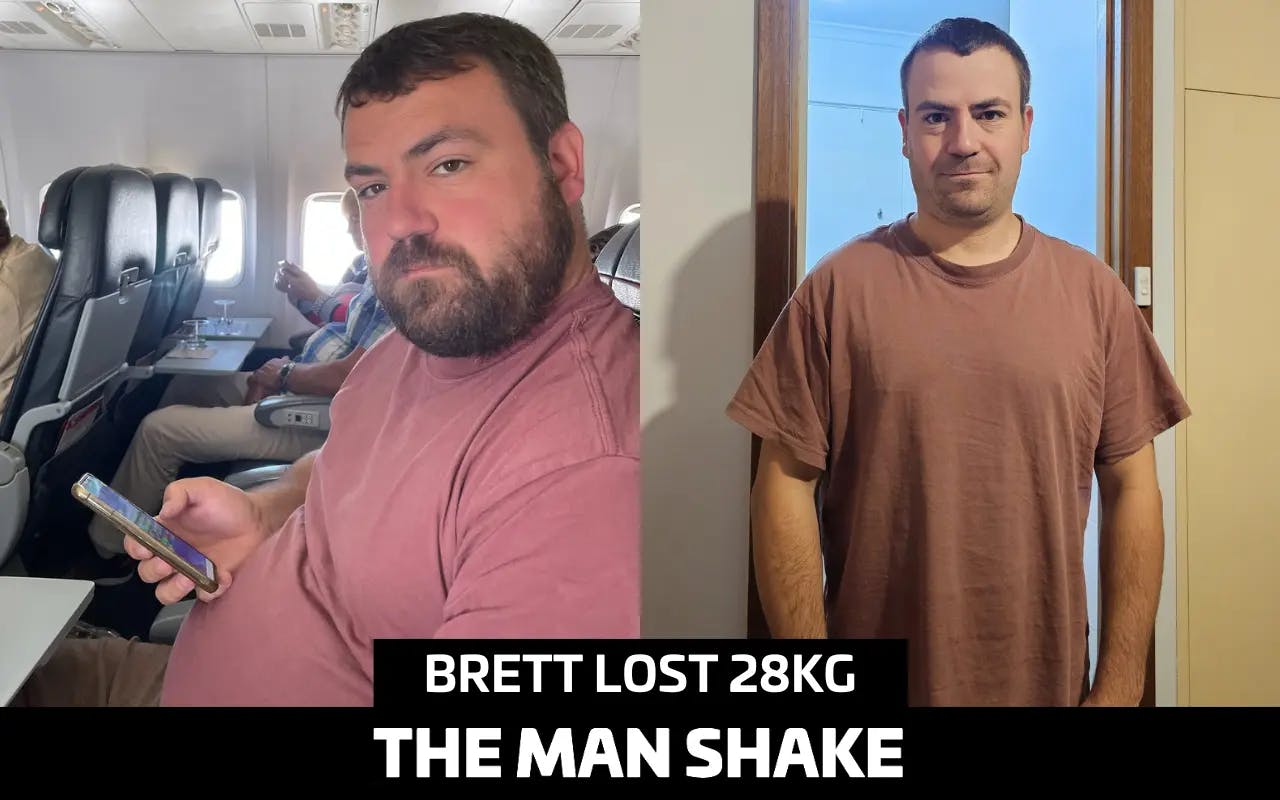 Brett Was Dragging His Family Down With His Bad Health Until He Lost 28kg