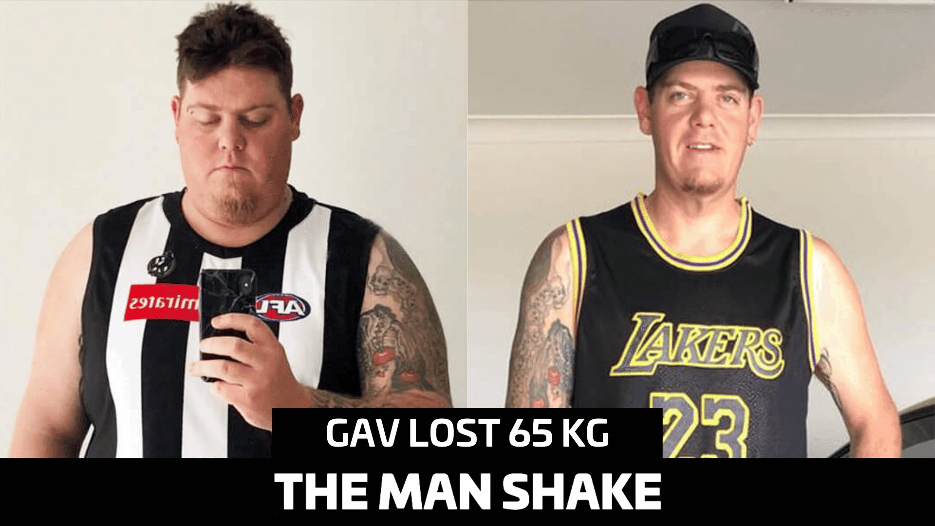 Gav lost an incredible 65kg!