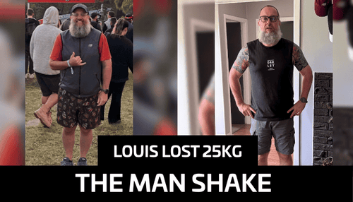 Louis dropped 25kgs in 9 months!