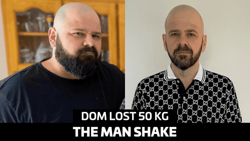 Dom overcame his pain and lost 50kg for his family!