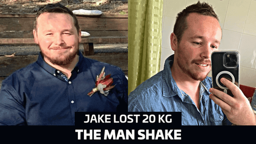 Jake lost 20kg and is not looking back