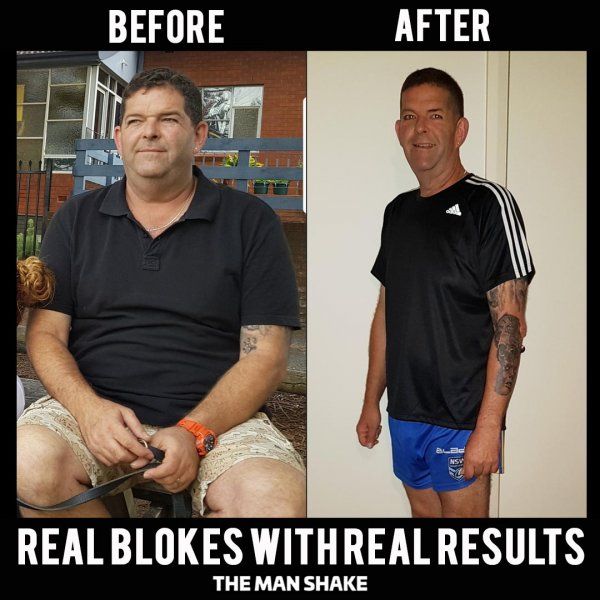 Flavio lost 19kg after the doctor told him he had to change.
