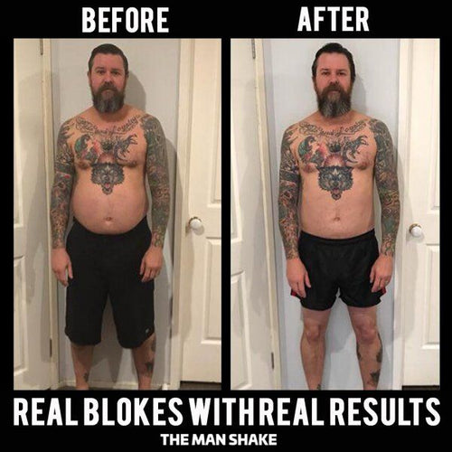 Matt Changed His Lifestyle And Lost 13kg in 7 Weeks With The Man Shake