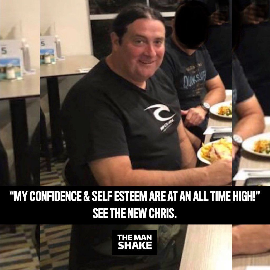 Chris lost 20kg and rebuilt his self-confidence!