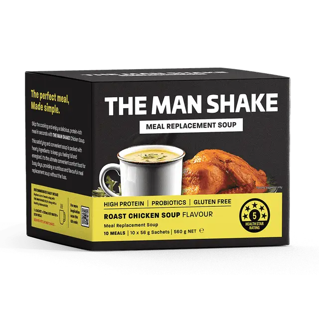 The Man Shake High Protein Soup