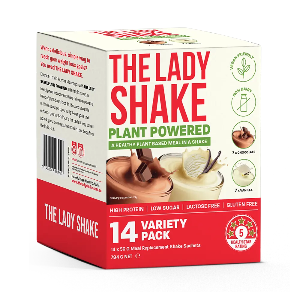 The Lady Shake Plant Powered Variety 14 Pack