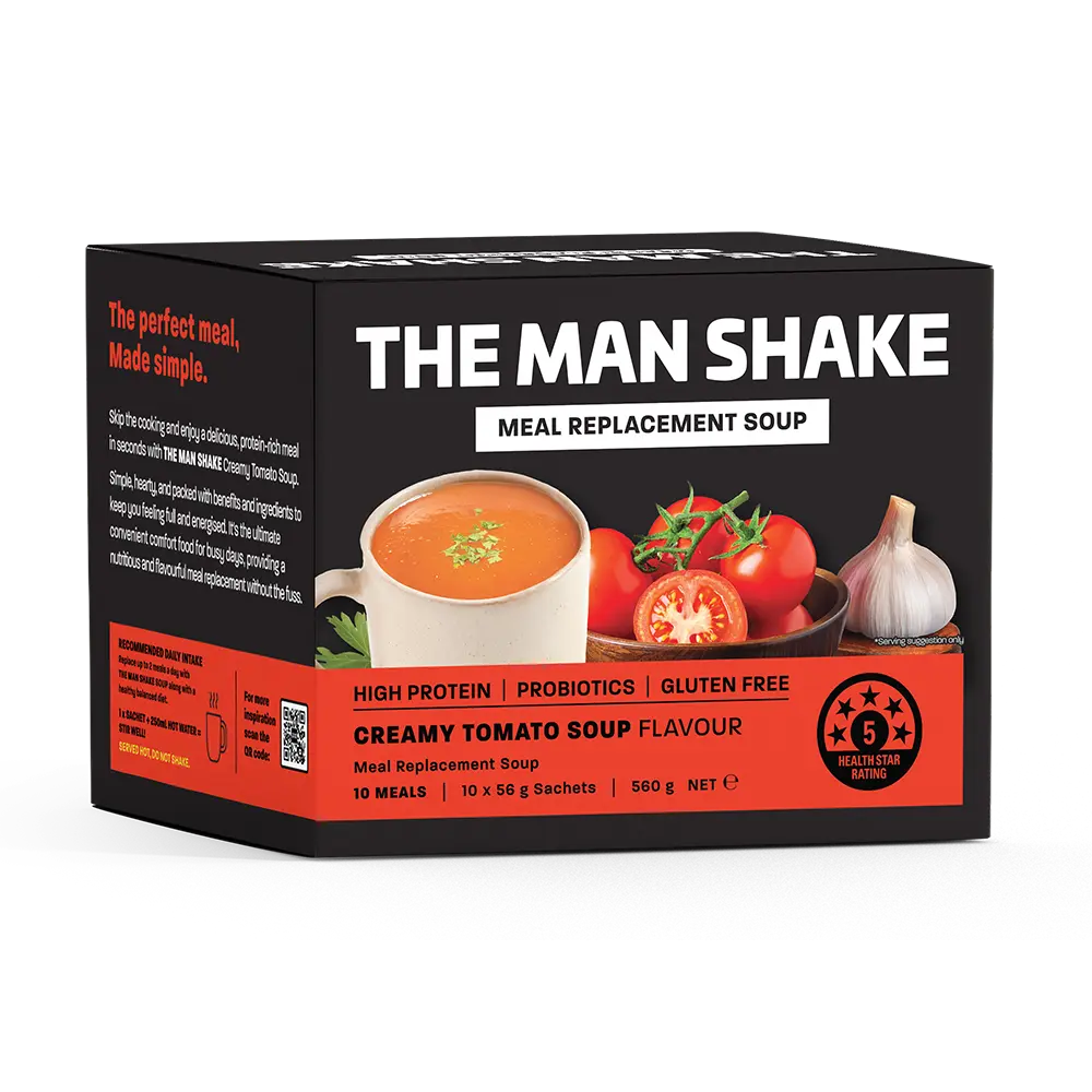 The Man Shake High Protein Soup